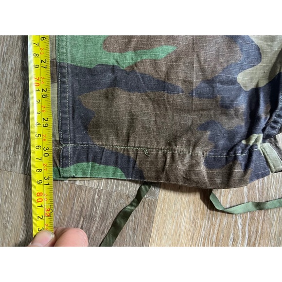 Vintage Military Woodland Camo Ripstop Cargo Pants Mens 32x31 Tactical Utility - Picture 2 of 4